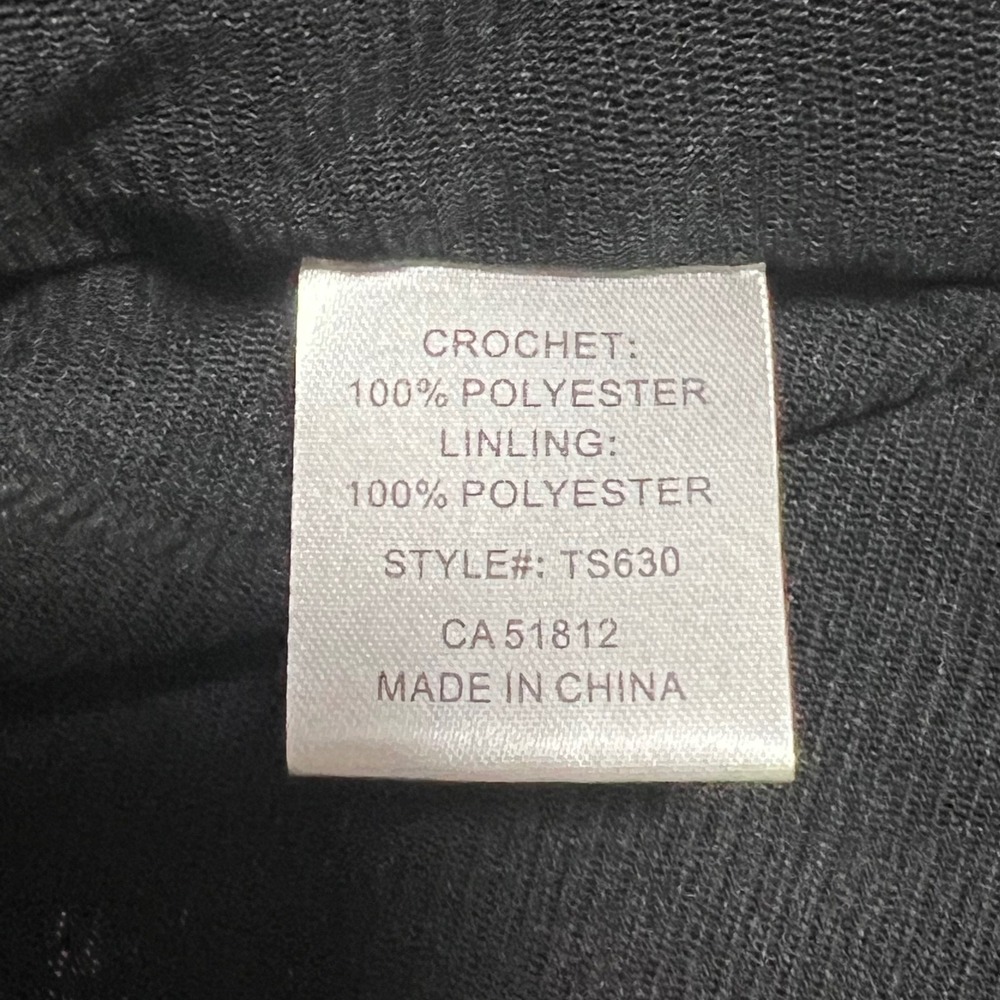 Ameri Mode Sequin Art Deco Style Mesh Long Sleeve… - image 8